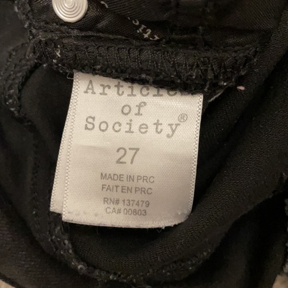 Articles of Society Black Jeans - Picture 8 of 9